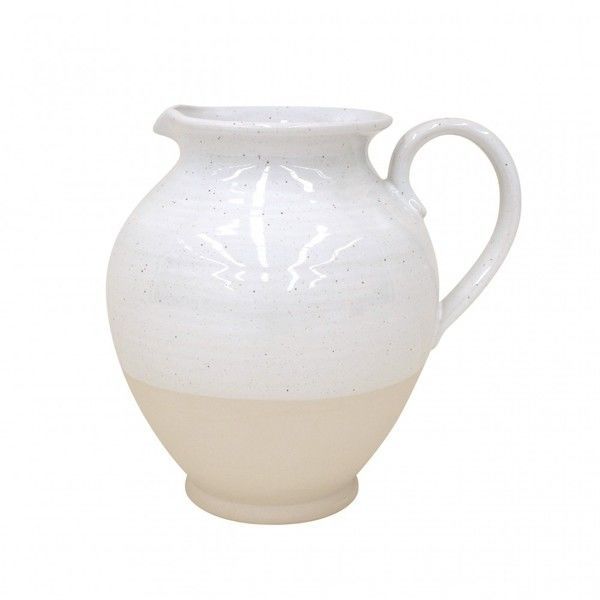 Product Image 1 for Fattoria Ceramic Stoneware Round Pitcher from Casafina