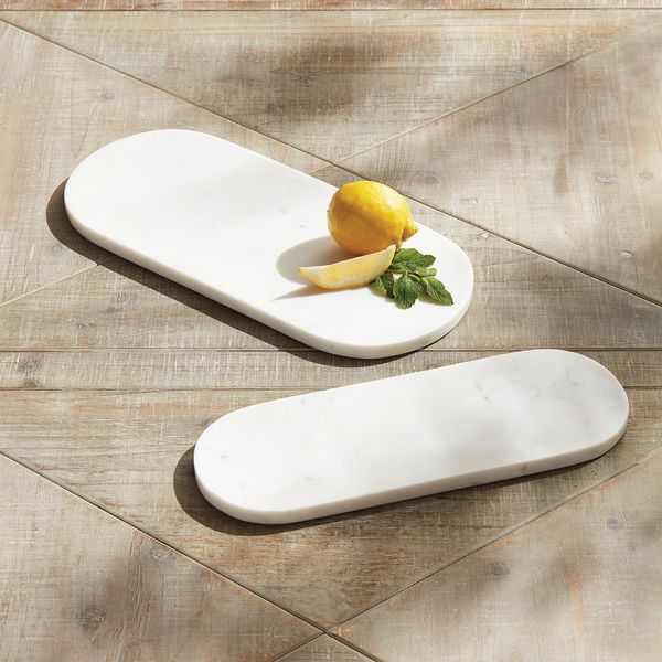 Product Image 3 for Arie White Marble Trays, Set of 2 from Napa Home And Garden