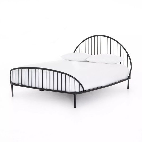 Product Image 7 for Waverly Black Iron Bed from Four Hands