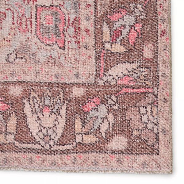 Product Image 7 for Edita Medallion Pink / Blue Area Rug from Jaipur 
