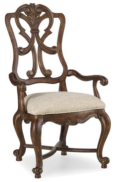 Product Image 2 for Adagio Wood Back Arm Chair from Hooker Furniture