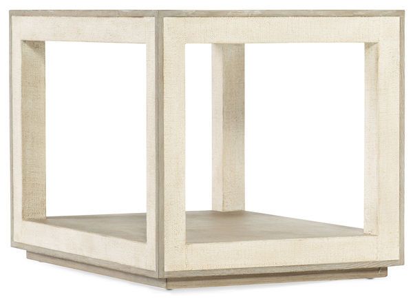 Product Image 1 for Cascade Oak & Burlap End Table from Hooker Furniture