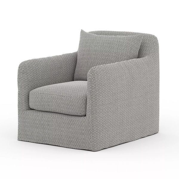 Dade Outdoor Swivel Chair image 1