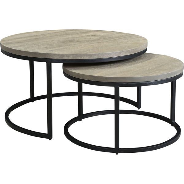 Product Image 4 for Drey Nesting Coffee Tables   Set Of 2 from Moe's