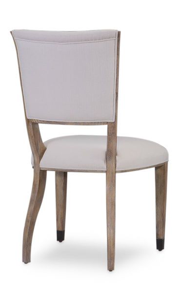 Elegant Dining Side Chair Heather Grey image 3