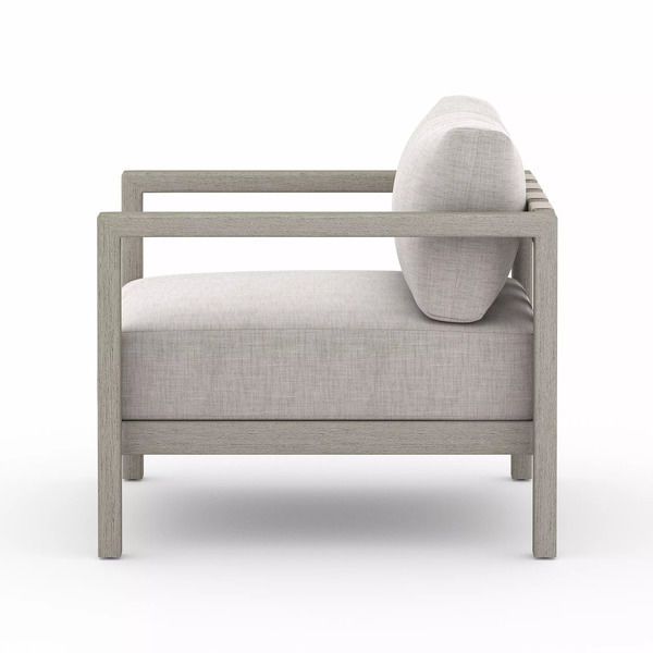 Product Image 4 for Sonoma Outdoor Chair, Weathered Grey from Four Hands