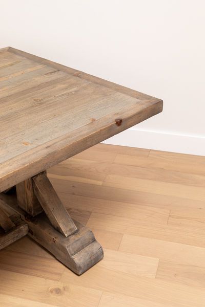 Product Image 2 for Ruth Wooden Trestle Dining Table from Blaxsand