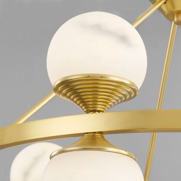 Product Image 2 for Grafton 16-Light Chandelier - Aged Brass from Hudson Valley
