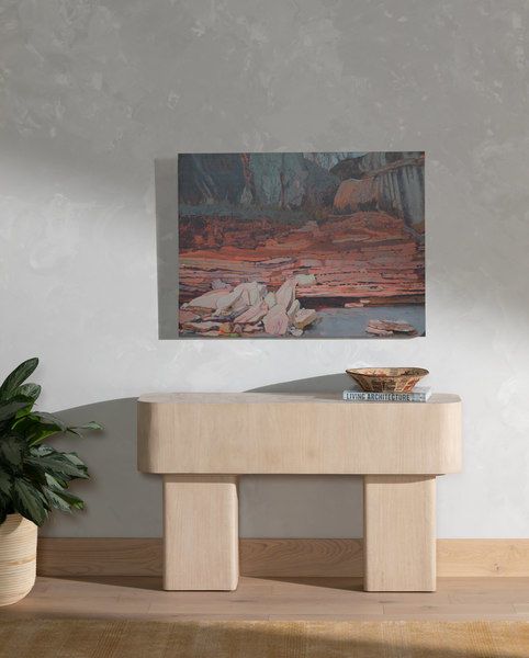 Product Image 9 for Blanco Console Table Bleached Burl from Four Hands