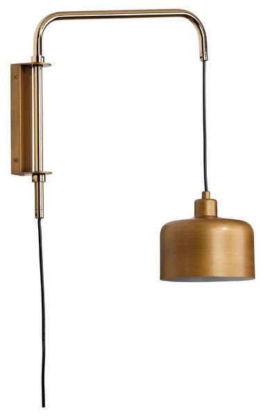 Product Image 5 for Jeno Small Swing-Arm Brass Wall Sconce from Jamie Young