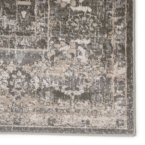 Product Image 9 for Valente Oriental Gray/ White Rug from Jaipur 