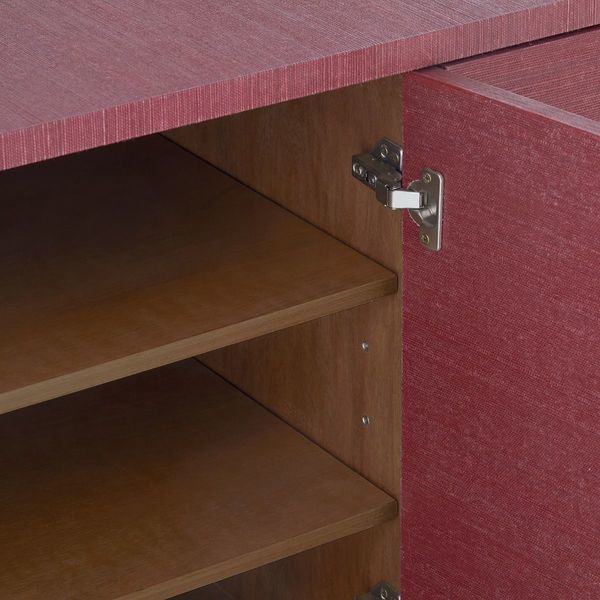 Product Image 8 for Meredith Red 4-Door Cabinet from Villa & House