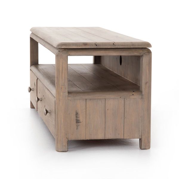 Product Image 8 for Monroe Media Console Scrubbed Teak from Four Hands