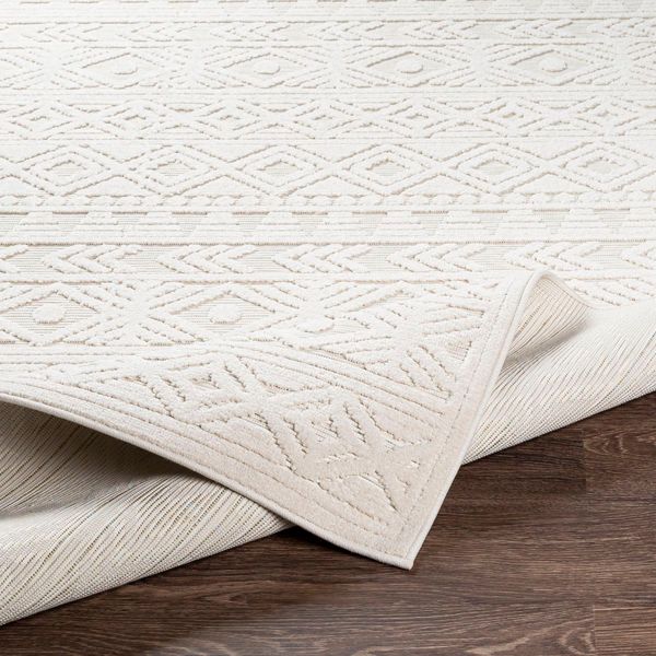 Product Image 3 for Greenwich Indoor / Outdoor Cream Intricate Geometric Rug from Surya