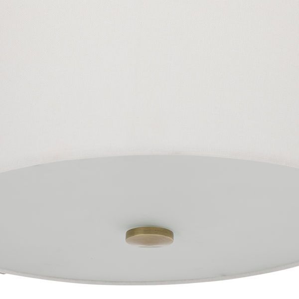 Product Image 6 for Colfax Brass 3 Light Semi Flush from Uttermost
