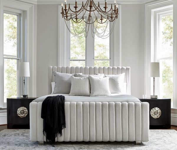 Silhouette Fluted Panel King Bed image 4