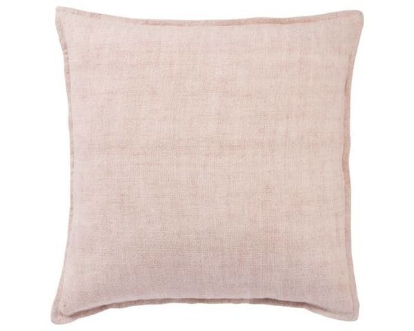 Product Image 7 for Blanche Solid Light Pink Down Throw Pillow 22 Inch from Jaipur 