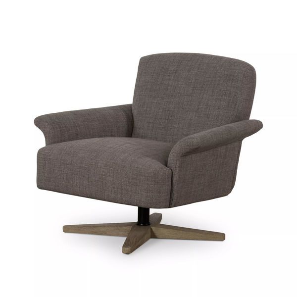 Product Image 9 for Zumi Swivel Chair Highland Charcoal from Four Hands