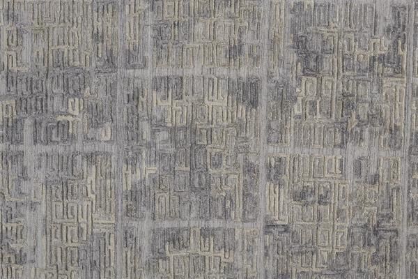 Product Image 8 for Elias Textured Gray / Ivory Area Rug - 10' x 14' from Feizy Rugs