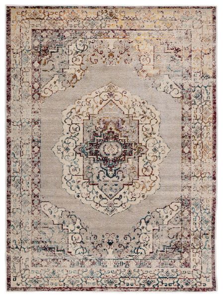 Product Image 6 for Sibilia Medallion Multicolor/ Cream Rug from Jaipur 
