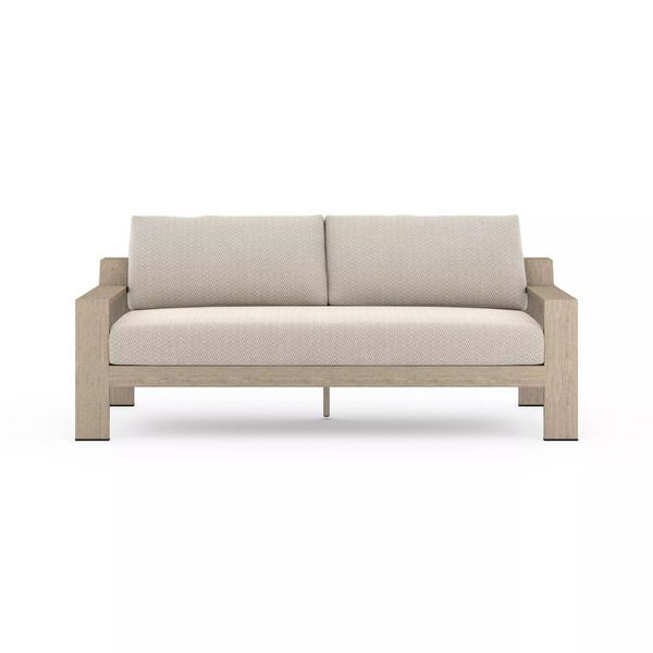 Monterey Outdoor Sofa, Washed Brown image 2