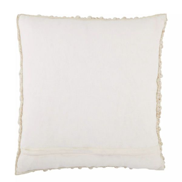 Product Image 11 for Kaz Textured Ivory/ Beige Throw Pillow 22 inch from Jaipur 