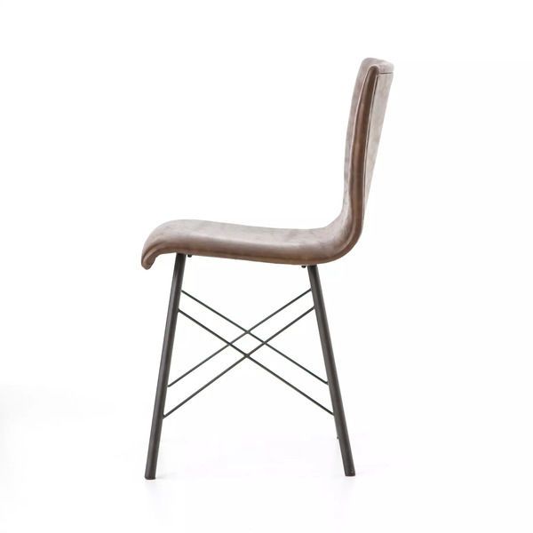 Diaw Dining Chair Distressed Brown image 5