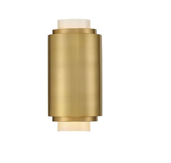 Product Image 5 for Beacon 2 Light 1 Burnished Brass Sconce from Savoy House 