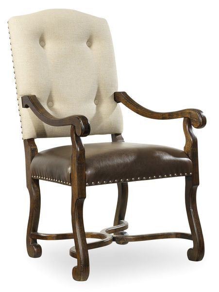 Product Image 5 for Treviso Camelback Arm Chair from Hooker Furniture