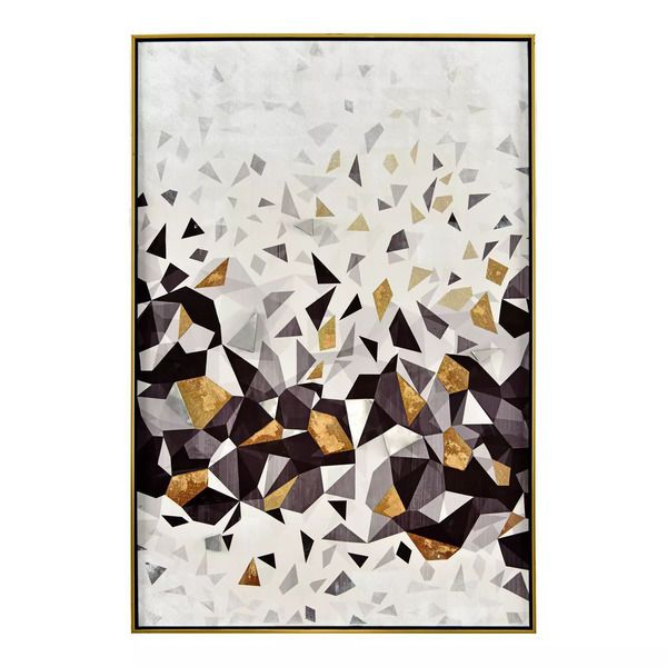 Falling Triangles Wall Decor image 1