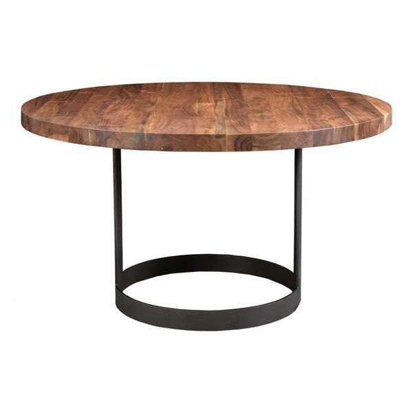 Product Image 7 for Bent Round Dining Table 54" Smoked from Moe's