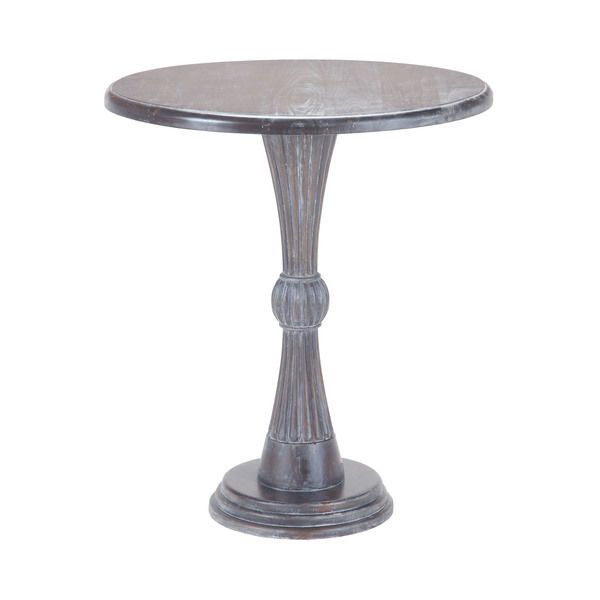 Product Image 1 for Modern Hour Side Table In Heritage Grey Dark Stain from Elk Home