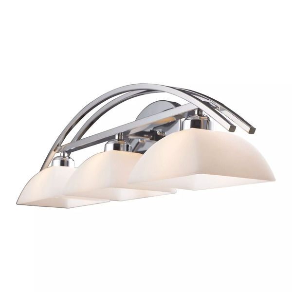 Product Image 1 for Arches 3 Light Vanity In Polished Chrome from Elk Lighting