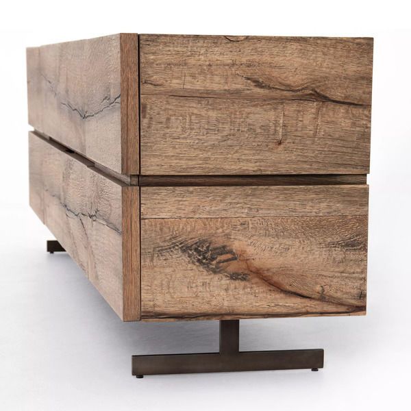 Product Image 11 for Este Media Console Rustic Oak from Four Hands