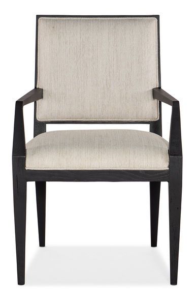 Product Image 2 for Linville Falls Line Cove Black Upholstered Arm Chair, Set of 2 from Hooker Furniture