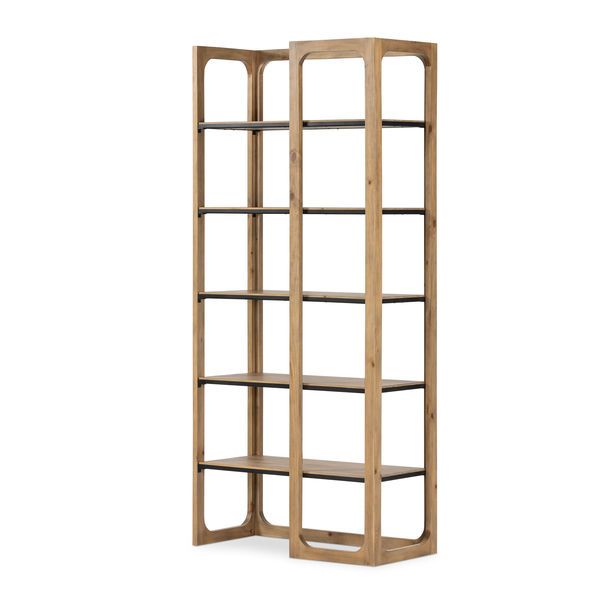 Product Image 7 for Nikola Bookcase Smoked Pine from Four Hands