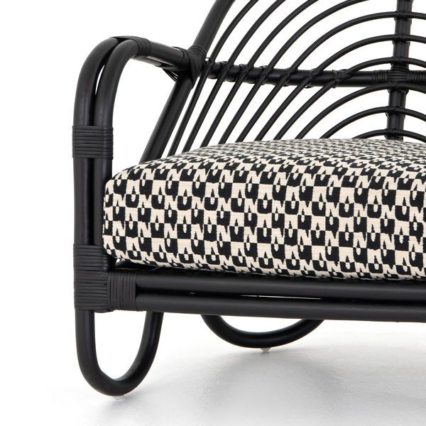 Product Image 8 for Marina Chair Ebony Rattan Lago Graphite from Four Hands