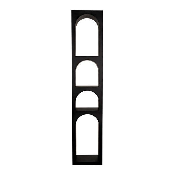 Product Image 8 for Aqueduct Narrow Bookcase with Large Arches from Noir