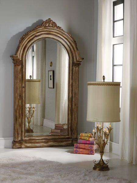 Product Image 1 for Vera Floor Mirror With Jewelry Armoire Storage from Hooker Furniture
