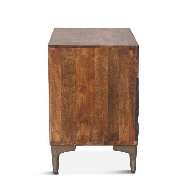Product Image 7 for Vallarta 24 Inch Two Tone Mango Wood Night Chest from World Interiors