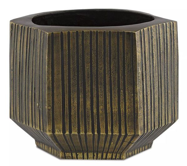 Product Image 4 for Bavi Brass Vase from Currey & Company