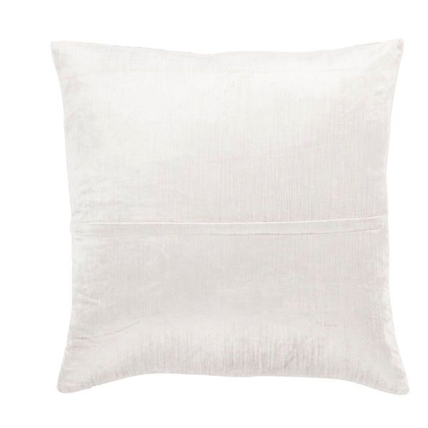 Product Image 2 for Kirat White/ Light Gray Textured  Throw Pillow 22 inch by Nikki Chu from Jaipur 