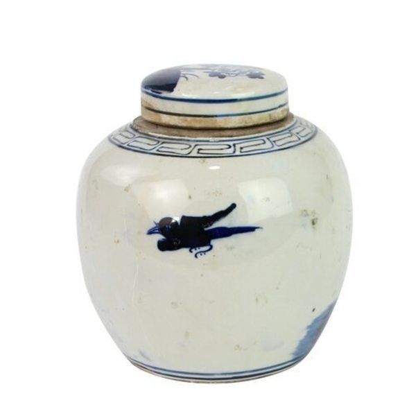 Product Image 3 for Blue & White Mini Jar Flower Blossom from Legend of Asia