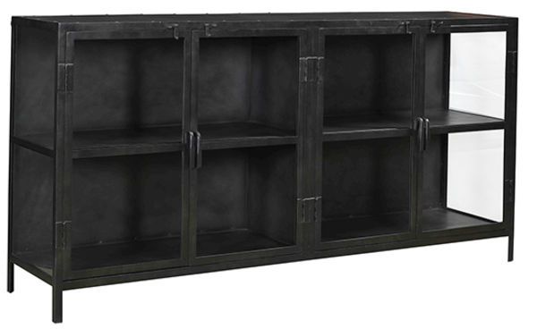 Product Image 1 for Sami Black Sideboard from Dovetail Furniture
