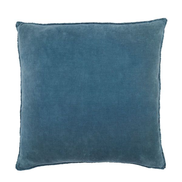 Product Image 5 for Sunbury Solid Blue Throw Pillow 26 inch from Jaipur 
