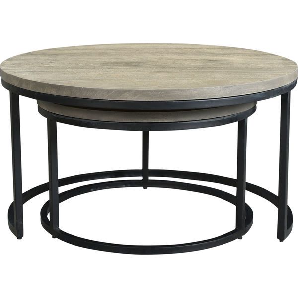 Drey Nesting Coffee Tables   Set Of 2 image 1