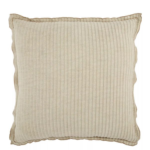 Product Image 5 for Norwood Stripes Beige Throw Pillow 26 inch from Jaipur 