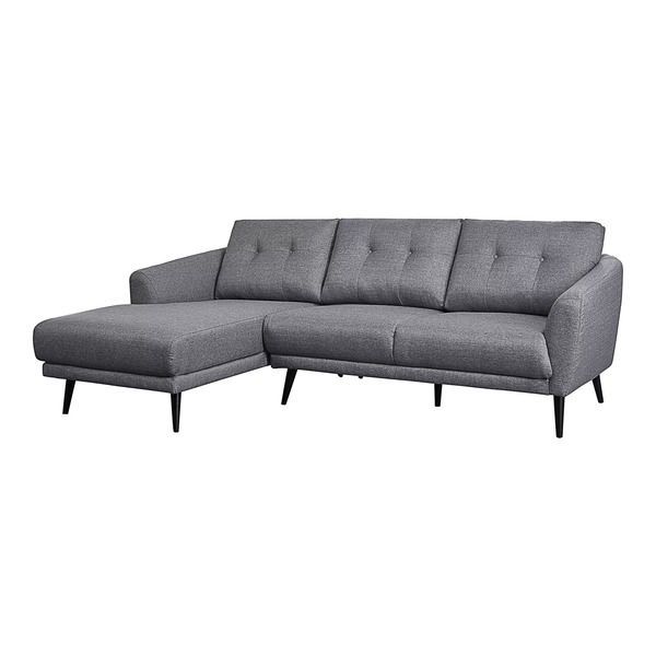 Product Image 5 for Carson Sectional Sofa Grey from Moe's