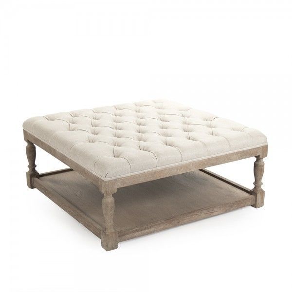 Square Tufted Ottoman Scout & Nimble