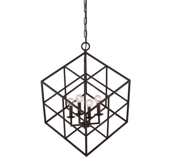Product Image 1 for Halston 4 Light Pendant from Savoy House 